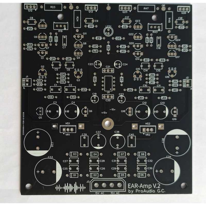 EAR-Amp V.2 - PCB ProAudio G.C. - 1 EAR-Amp V.2 - PCB ProAudio G.C. - 1