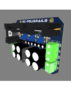 3 Rails adjustable Power Supply