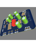 PTT BOX x1 - Passive balanced A/B switcher - PCB